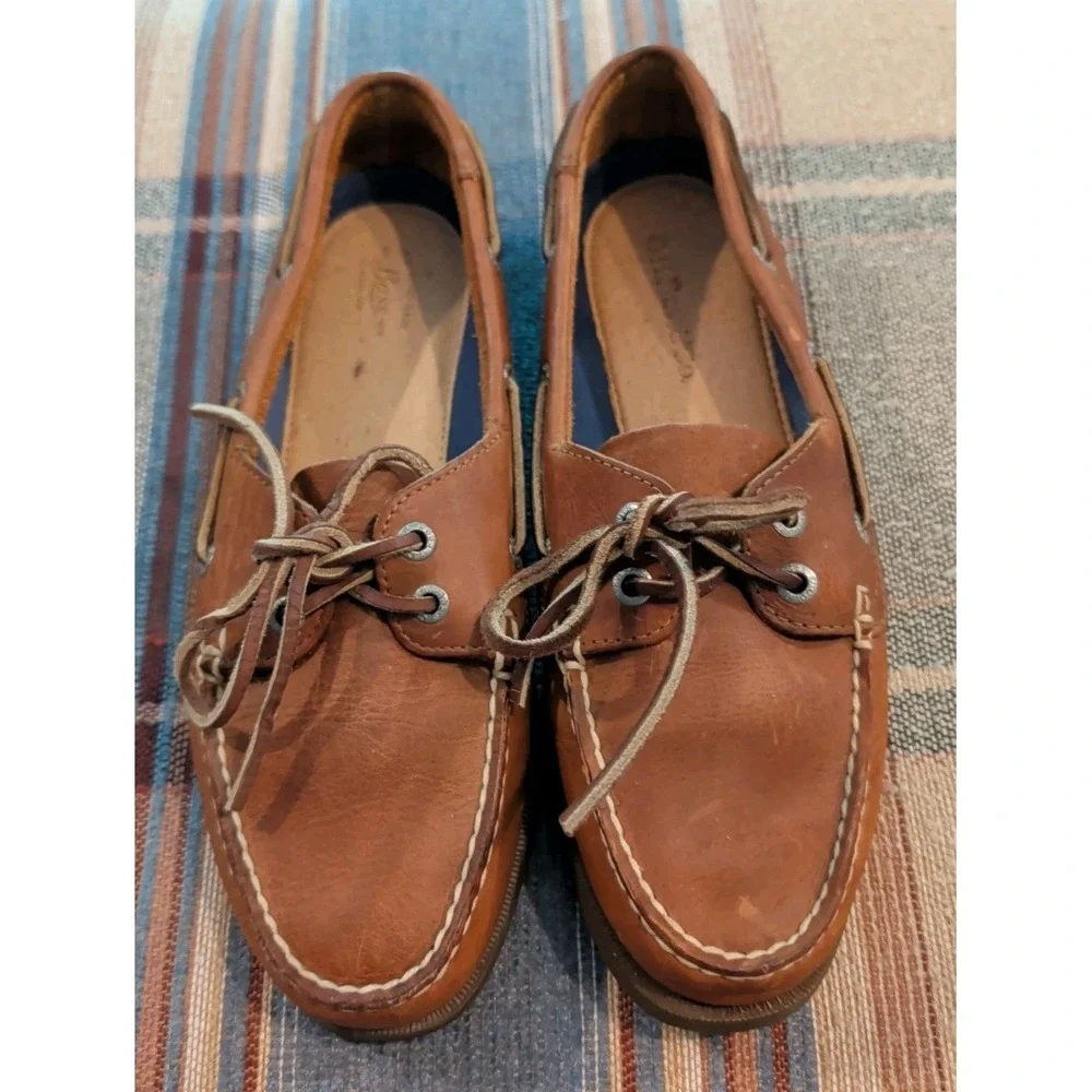 Women's G. H. Bass Boat Shoes Brown Size 9.5 Castoff Vintage